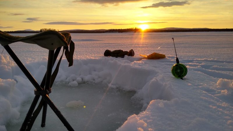 Best ice fishing gambling game in United Kigdom